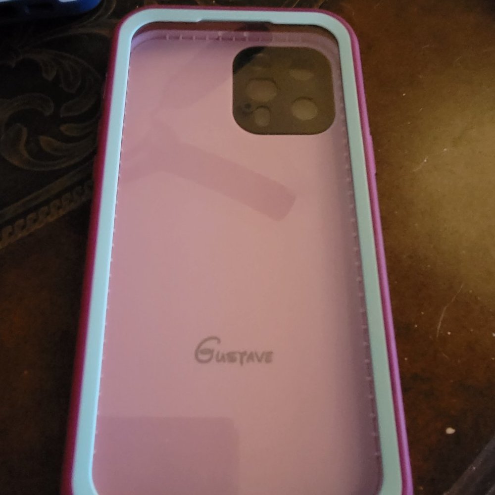 Full Protection Case for Iphone 12 Pro Max Pink/Purple